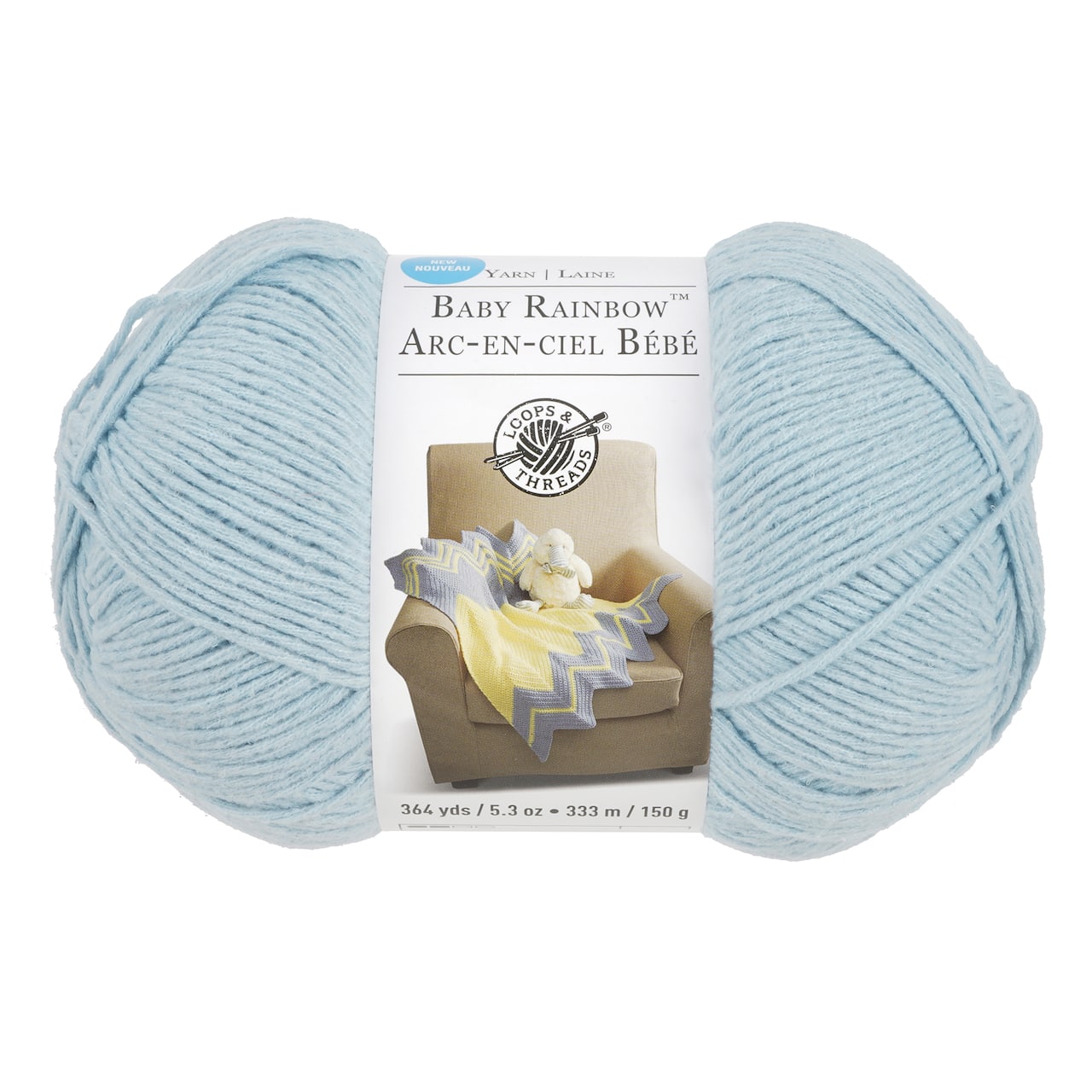 15 Pack: Brushed Rainbow™ Yarn by Loops & Threads®